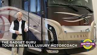 Newell Coach Interior Walkthrough and Overview Interview [upl. by Eelannej790]