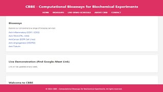 CBBEs Invitro like Computational Bioassay DEMO for your designed molecules drugdevelopment [upl. by Shushan875]