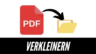 PDF Dateien verkleinern Tutorial Kostenlos amp ohne Programme [upl. by Esimaj]