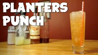 Planters Punch  the Classic Dark Rum Cocktail Trader Vics Recipe [upl. by Corso]