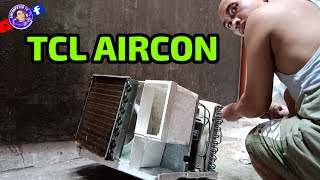 TCL Window Type Aircon Cleaning [upl. by Nahte]