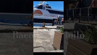 OCEANJET Fastcraft Travel to ILOILO from BACOLOD minivlog travelphilippines ferry [upl. by Ateuqirne]