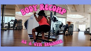 FEMALE BODY RECOMPOSITION WITHIN 54 WEEKS AS A GYM BEGINNER DAY 3 amp 4 [upl. by Moht]