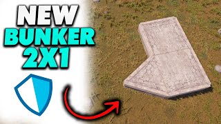 NEW 2X1 BUNKER Simple In Rust 2024🔐 Rust Building Tutorial [upl. by Aneehc]