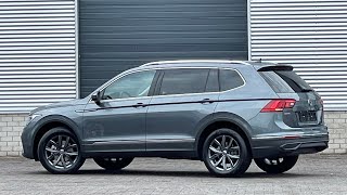 Volkswagen NEW Tiguan Allspace Life 2022 in 4K Platinum Grey 18 inch Kingston Walk around amp detail [upl. by Hammond]