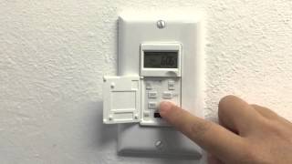 Setup Guide  InWall Programmable Digital Timer Switch  Enerlites HET01 [upl. by Naj]