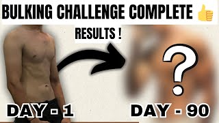 My 90 days transformation skinny to bulk  part 2 [upl. by Asil]