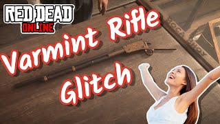 Red Dead Online Varmint Rifle Glitch [upl. by Naghem]