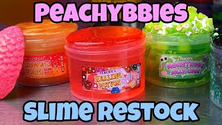 Fantastic Slime ASMR Peachybbies Restock [upl. by Deedee]