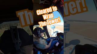 “Cleared to Wrap the Tower” Super cool Maverick moment with ATC at Comox helicopter [upl. by Shu]