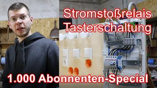 Stromstoßrelais verdrahten ElektroM [upl. by Lockhart]