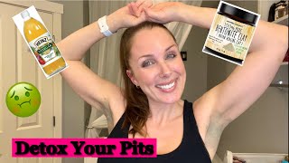 How To Detox Your Armpits and Get Rid Armpit Odor with  Bentonite Clay amp Apple Cider Vinegar [upl. by Flossy]