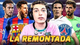 BARCELONA 6 PSG 1 2017  LA REMONTADA HISTORICA  ¿FUE ROBO [upl. by Boyer421]