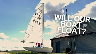 Will Our BOAT Float Beginner SAILORS Navigating Our New WAYFARER Dinghy Ep 5 [upl. by Arodoeht]