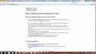 How to install Zencart 151 The latest Zen Cart release [upl. by Nigam]