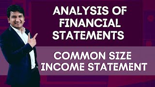 Common Size Income Statement  Analysis of Financial Statement  12th  BK  Book KeepingAccountancy [upl. by Wivestad974]