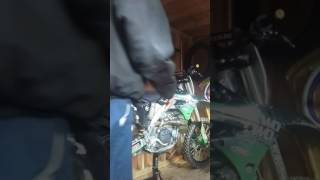 09 Kawasaki kx450f cold start [upl. by Lindy]