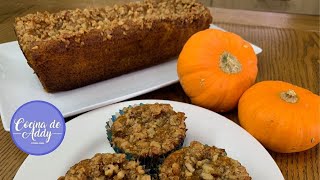 Cómelo Sin Culpa PAN DE CALABAZA Fácil y SIN HARINA Menos Azúcar DiabetesDietaCocina de Addy [upl. by Nazarius]