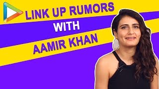 “Logo ka kaam hai bolna…” Fatima Sana Shaikh on her linkup with Aamir Khan [upl. by Nov]