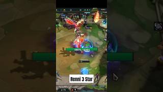 Renni 3 Star tft teamfighttactics leagueoflegends 3star renni [upl. by Uriah989]