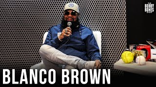 Blanco Brown Does Impressions Details Motorcycle Accident amp Talks New Music [upl. by Yenahpets722]