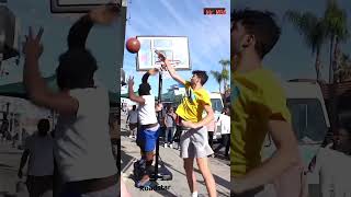 He did that with no shoes 😳 in roads roadstar nba basketball nbahighlights sports [upl. by Whitehouse518]