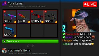 I got scammed for 4500 live on stream [upl. by Kathi]