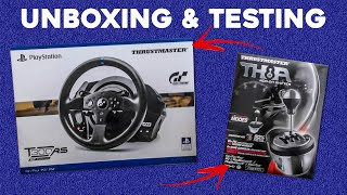 Unboxing And Testing  Thrustmaster T300 RS GT amp Thrustmaster TH8A Shifter [upl. by Haynes]