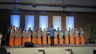 The Philippine Meistersingers  AUP Song quotOn Ever Onwardquot arr by Ramon Lijauco Jr [upl. by Enilrad]