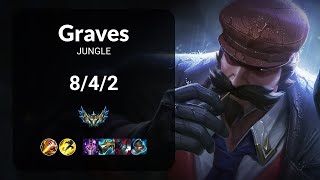 Graves vs Fiddlesticks JUNGLE  KR CHALLENGER Patch 1420 [upl. by Beverie]