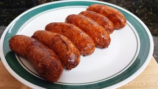 LINGUIÇA TOSCANA ASSADA NA AIR FRYER  DOURADINHA E SUCULENTA [upl. by Aelahs352]