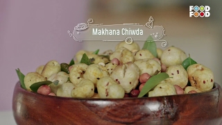 बनाइये विटामिन और एनर्जी से भरपूर स्वादिष्ट मखाने का चिवड़ा  Makhana Chiwda Recipe  FoodFood [upl. by Gorga]