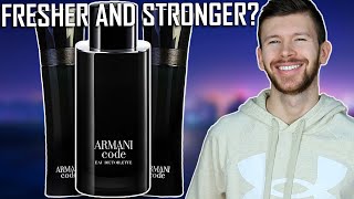 NEW Armani Code EDT 2023 First Impressions — Stronger amp Fresher [upl. by Devonna673]