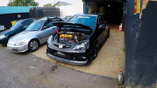 Screamer pipe on an ep3 civic [upl. by Lemrahs815]