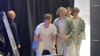 2024 The ICE backstage – Deniss Vasiljevs Ilia Malinin Mikhail Shaidorov Nika Egadze ft Kodo 🥁 [upl. by Clim]