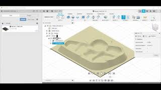 Tutorial – Authoring a roughing toolpath in Fusion 360 From 3D model to CNC fabrication part 7 [upl. by Tyika681]