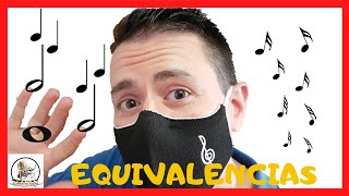 🎵 EQUIVALENCIA de las figuras MUSICALES  Curso FÁCIL de MÚSICA 008 🎶 [upl. by Constantina]