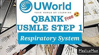 UWorld QBank  Respiratory System  1 Usmle Step 1 [upl. by Briant]