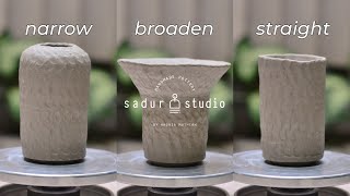 3 Ways to Pinch a Pot — Relaxing Handbuilding Pottery Tutorial [upl. by Trumaine]