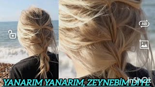 YANARIM YANARIM ZEYNEBİM DİYE SÖZ MÜZ ZÜLKÜF DEĞİRMENCİ NOTERCE ADIMA TESCİLLİDİR [upl. by Aicirtap]