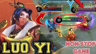 Top 1 Global Luo Yi Gameplay by LunaLynn x Muserza  Luo Yi No 1 Myanmar [upl. by Brechtel]