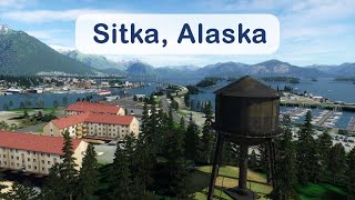 SITKA Alaska  XPlane 12 [upl. by Aekahs]