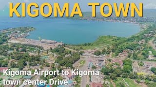 Kigoma Airport to Kigoma town center Drive  Tanzania [upl. by Marlin]