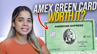 Amex Green Card Review 2022  Should You Get It [upl. by Aenehs386]