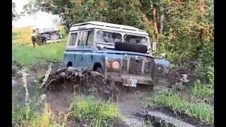 Land Rover Series 3 Adventure Mud Flood amp Clutch Blood or the Rover Ranch Cakewalk [upl. by Sharl952]