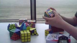 Solving A Lot Of Cubes On A Train High Speed [upl. by Valina530]