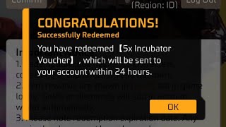 NEW DIWALI SURPRISE REDEEM CODE 5 INCUBATOR VAUCHER DIWALI SPECIAL REDEEM CODE 16 OCTOBER [upl. by Murielle636]