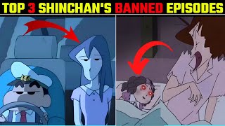 Shinchan Top 3 Banned Horror Episodes In Hindi  Shinchan Unseen Episodes [upl. by Edmanda913]