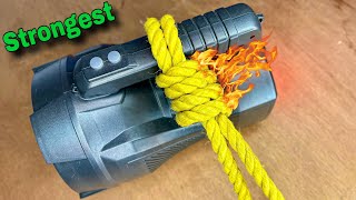 most commonly used knots in daily life  Rope knot trick  Rope knot tutorial  smart solution [upl. by Alemap]