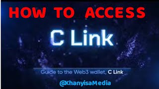 How to access C1 link  Wallet [upl. by Rothmuller]